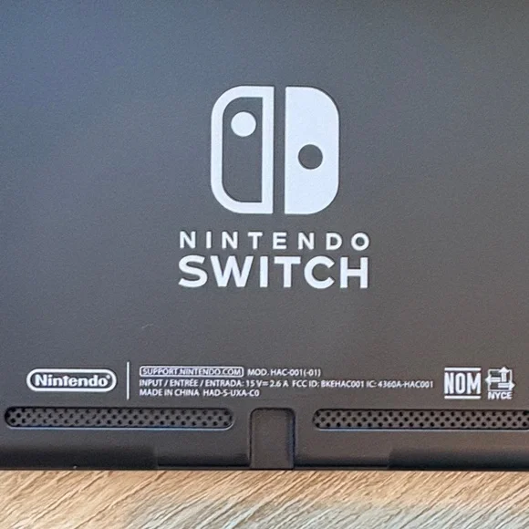 Complete Nintendo Switch Console + 2-Pc Racing Wheels Set ($10 value) - Picture 3 of 7